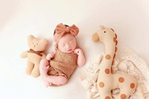 延安宝宝发型女绑扎方法